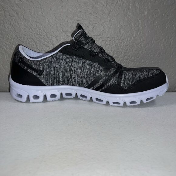Sketchers Glide Step with Air Cooled Memory Foam Grey Womens 9 NEW - Picture 9 of 13